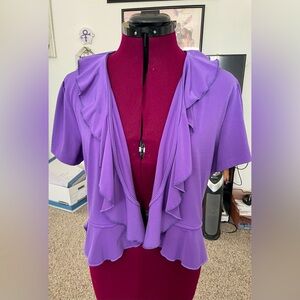Size small purple overlay
